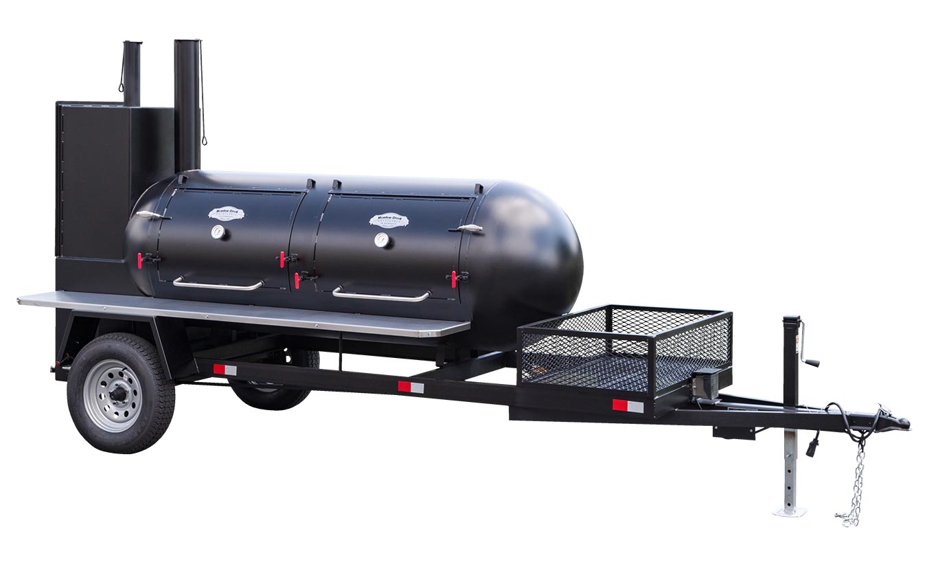 Welded Steel BBQ Smoker Grill Propane Tank 